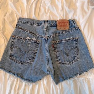 Levi’s 501 High-Waisted Jean Shorts